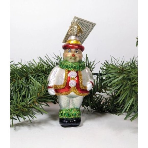Jolly Clown Retired Old World Christmas Ornament - Picture 1 of 3